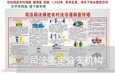 司法鉴定分支机构