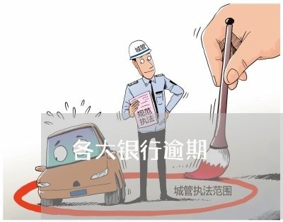 各大银行逾期