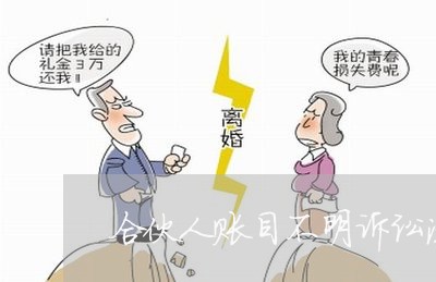 合伙人账目不明诉讼法律会怎么判 合伙人账目不明诉讼法律会怎么判