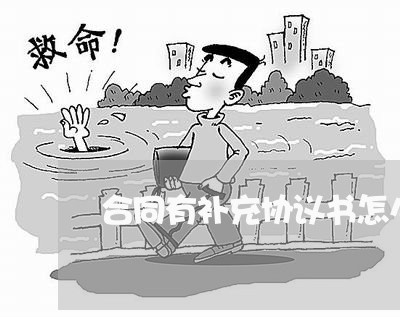 合同有补充协议书怎么写/2023060595159