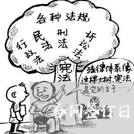 合同签订日期可以写后天吗/2023022620202 合同签订日期可以写后天吗/2023022620202