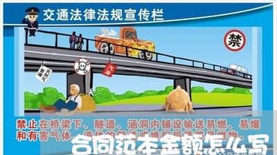 合同范本金额怎么写/2023041130289 合同范本金额怎么写/2023041130289