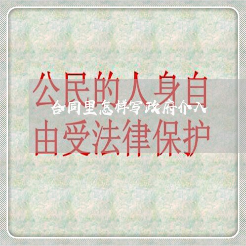 合同里怎样写政府介入/2023011705937 合同里怎样写政府介入/2023011705937