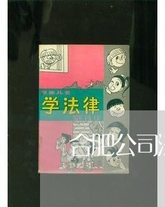 合肥公司法律顾问费用 合肥公司法律顾问费用