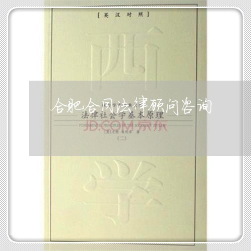 合肥合同法律顾问咨询/2023061849270