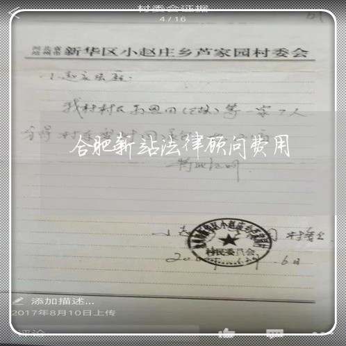 合肥新站法律顾问费用/2023061895838
