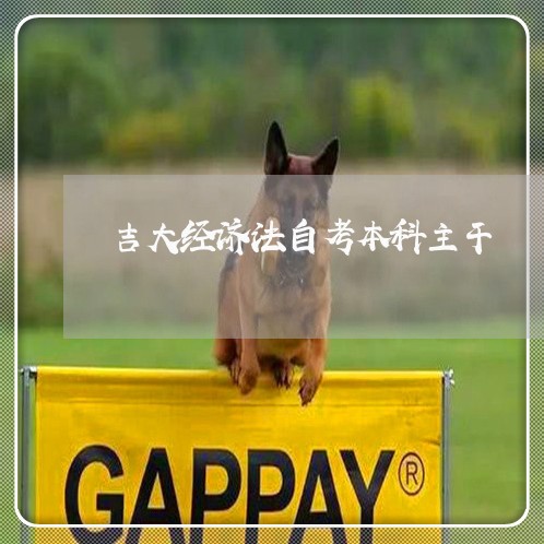 吉大经济法自考本科主干 吉大经济法自考本科主干