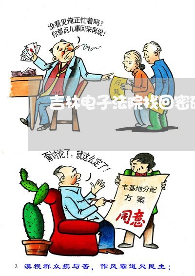 吉林电子法院找回密码