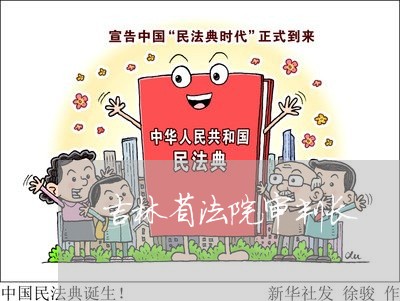 吉林省法院审判长 吉林省法院审判长
