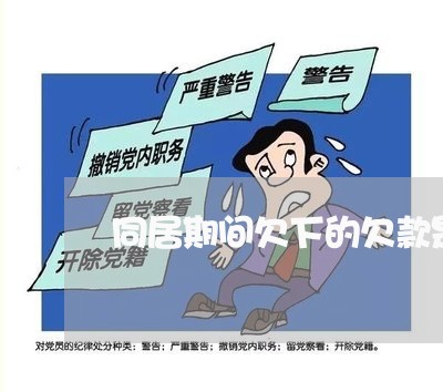 同居期间欠下的欠款是双方负责吗/2023022806937 同居期间欠下的欠款是双方负责吗/2023022806937