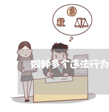同种多个违法行为 同种多个违法行为