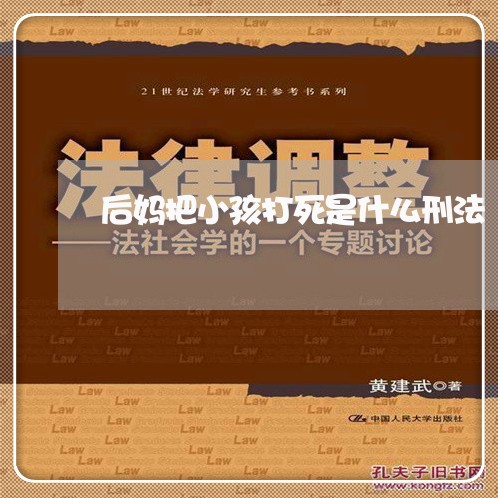 后妈把小孩打死是什么刑法