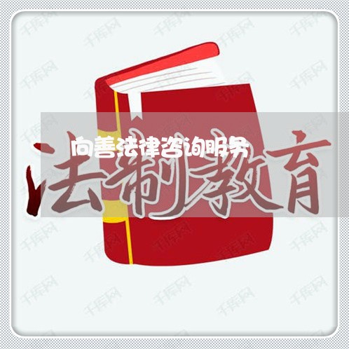 向善法律咨询服务 向善法律咨询服务