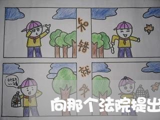 向那个法院提出再审申请 向那个法院提出再审申请