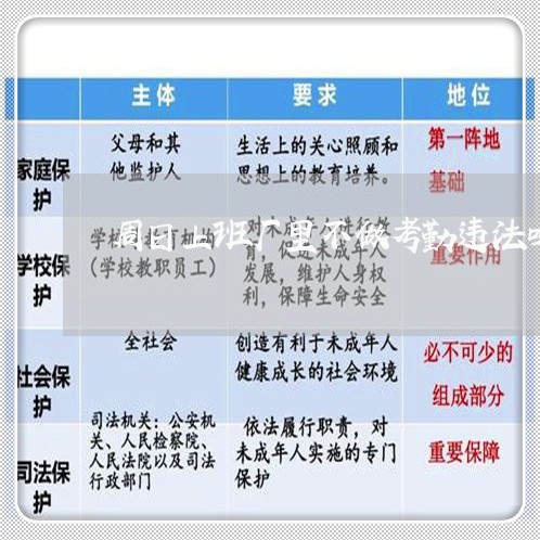 周日上班厂里不做考勤违法吗 周日上班厂里不做考勤违法吗