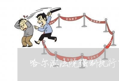 哈尔滨法院强制执行申请书 哈尔滨法院强制执行申请书