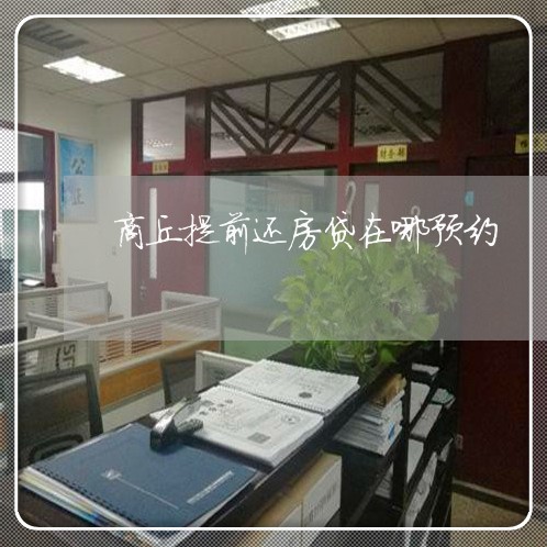 商丘提前还房贷在哪预约/2023041971724