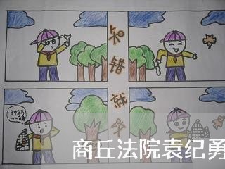 商丘法院袁纪勇