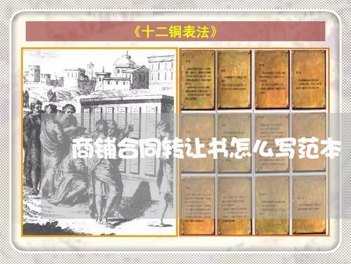 商铺合同转让书怎么写范本 商铺合同转让书怎么写范本