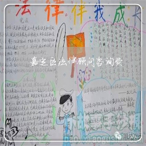 嘉定区法律顾问咨询费/2023061850725