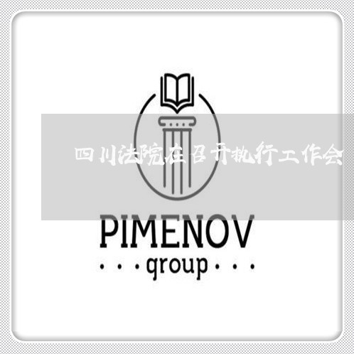 四川法院在召开执行工作会 四川法院在召开执行工作会