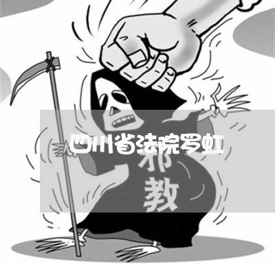 四川省法院罗虹 四川省法院罗虹