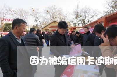 因为被骗信用卡逾期两年/2023030112734 因为被骗信用卡逾期两年/2023030112734