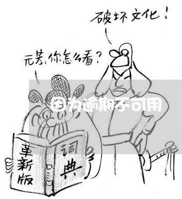 因为逾期不可用