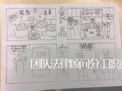团队法律顾问分工职责/2023061817938