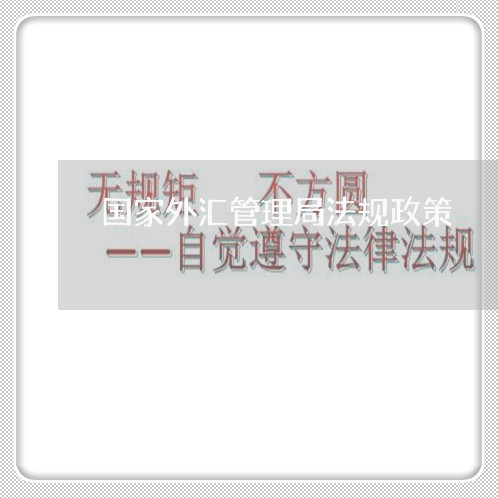国家外汇管理局法规政策 国家外汇管理局法规政策