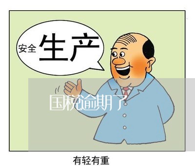 国税逾期了 国税逾期了