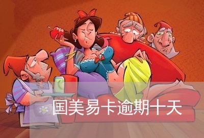 国美易卡逾期十天/2023071582815