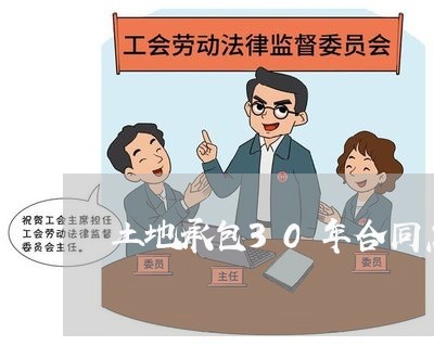 土地承包30年合同怎么写/2023040352404 土地承包30年合同怎么写/2023040352404