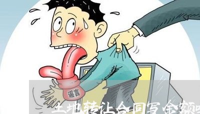 土地转让合同写金额吗/2023041293859 土地转让合同写金额吗/2023041293859