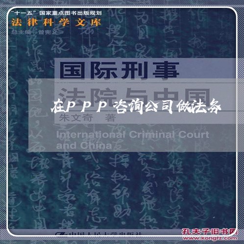 在PPP咨询公司做法务 在PPP咨询公司做法务