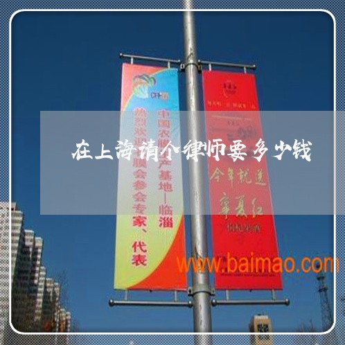 在上海请个律师要多少钱/2023041059484