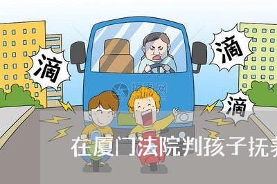 在厦门法院判孩子抚养费是多少 在厦门法院判孩子抚养费是多少