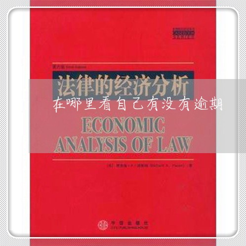 在哪里看自己有没有逾期