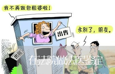 在法院做法医鉴定 在法院做法医鉴定