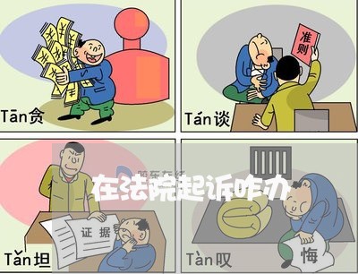 在法院起诉咋办