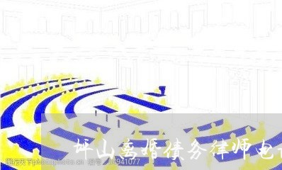 坪山离婚债务律师电话/2023042351694