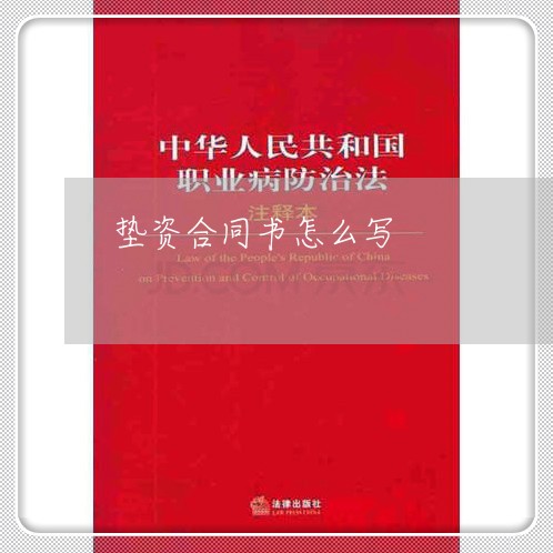 垫资合同书怎么写/2023041039604