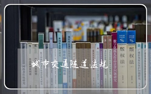 城市交通隧道法规 城市交通隧道法规