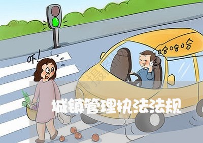 城镇管理执法法规