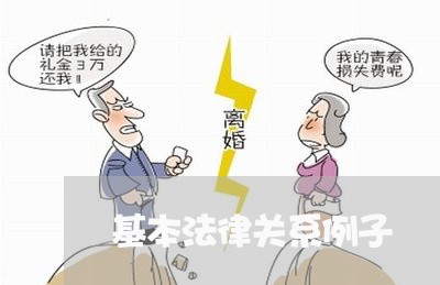 基本法律关系例子