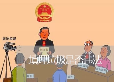 填埋垃圾是否违法