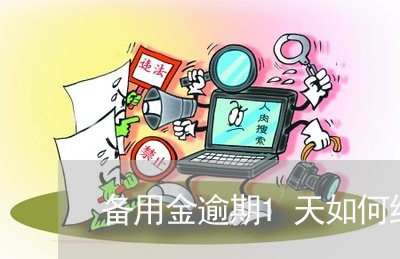 备用金逾期1天如何结清