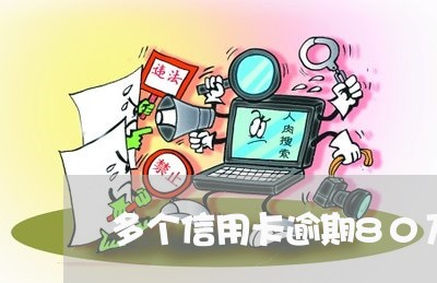 多个信用卡逾期80万/2023061737948