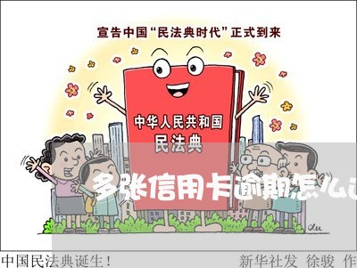 多张信用卡逾期怎么还款
