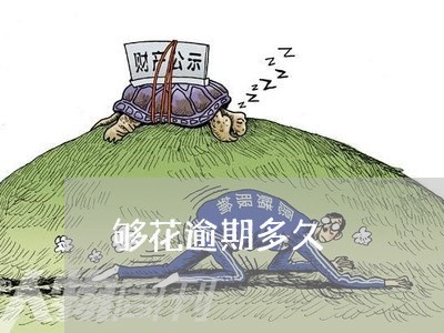 够花逾期多久 够花逾期多久